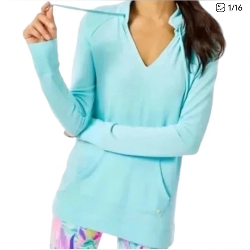 NWT Lilly Pulitzer Luxletic Cassi Popover sz L